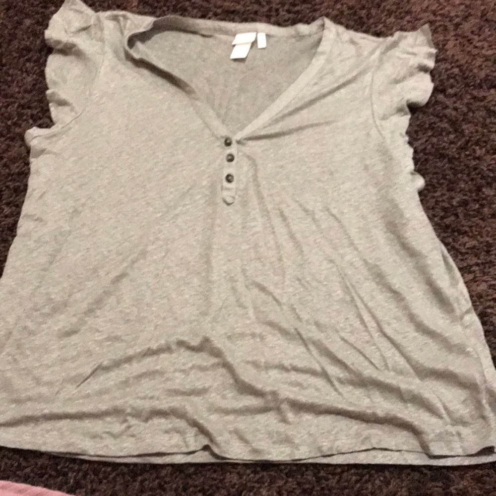 Olive green T-shirt